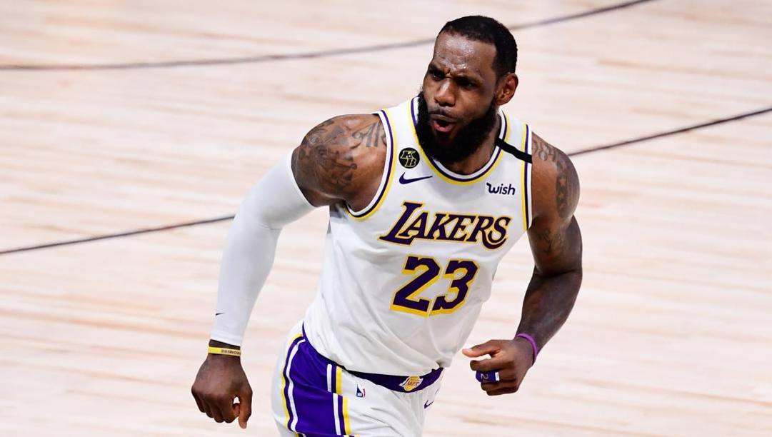 LeBron James, 35 anni, ha vinto 4 anelli in carriera. Afp 