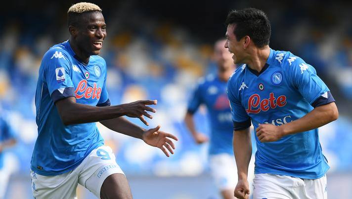 Osimhen e Lozano. Getty Osimhen e Lozano. Getty