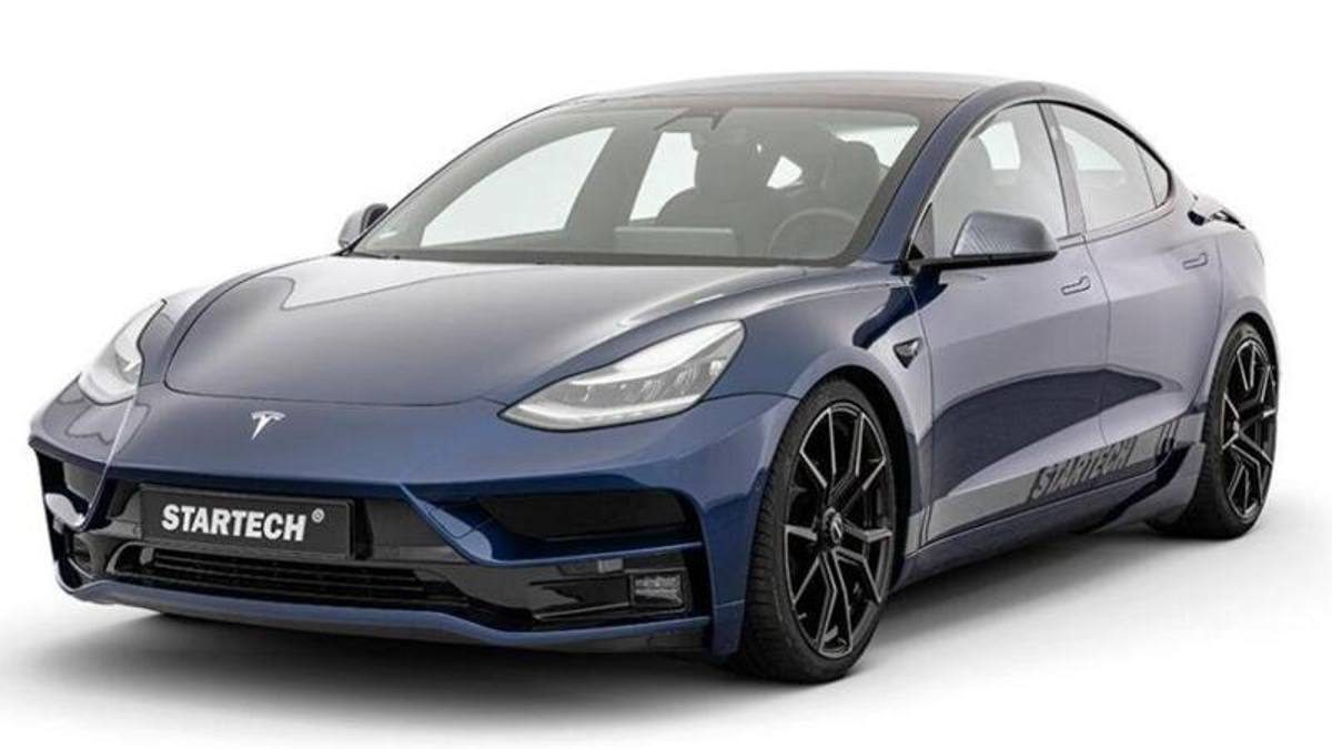 The Tesla Model 3 by Startech: the sporty touch that the electric was missing