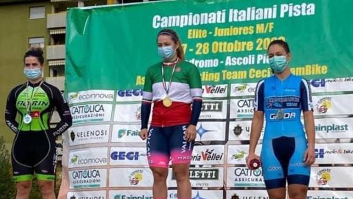 Tricolori su pista: poker per la juniores Fiorin, tra gli Elite tris di Francesco Ceci