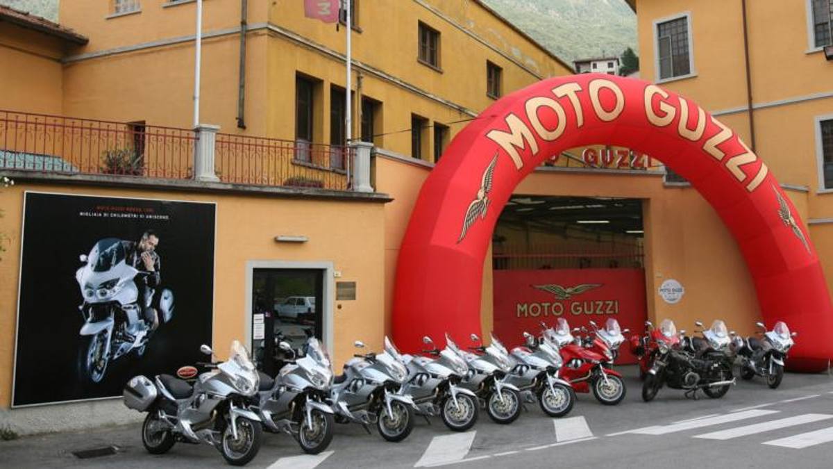 moto guzzi factory visit