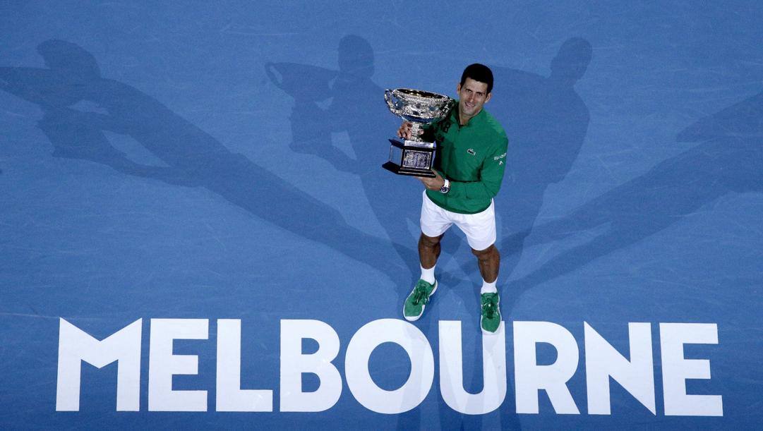 Novak Djokovic, 8 volte campione a Melbourne 