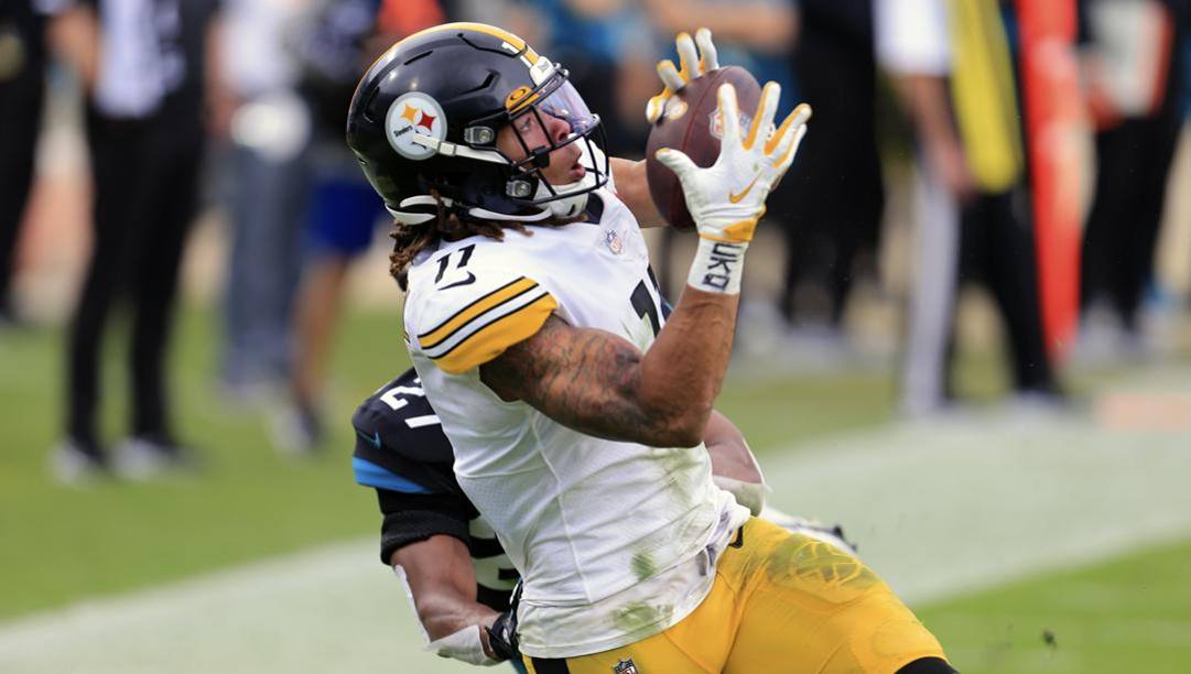 Chase Claypool, wide receiver di Pittsburgh. Ap 