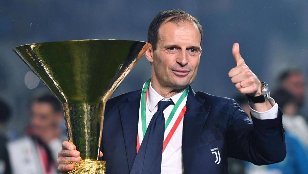 Massimiliano Allegri. Ansa 