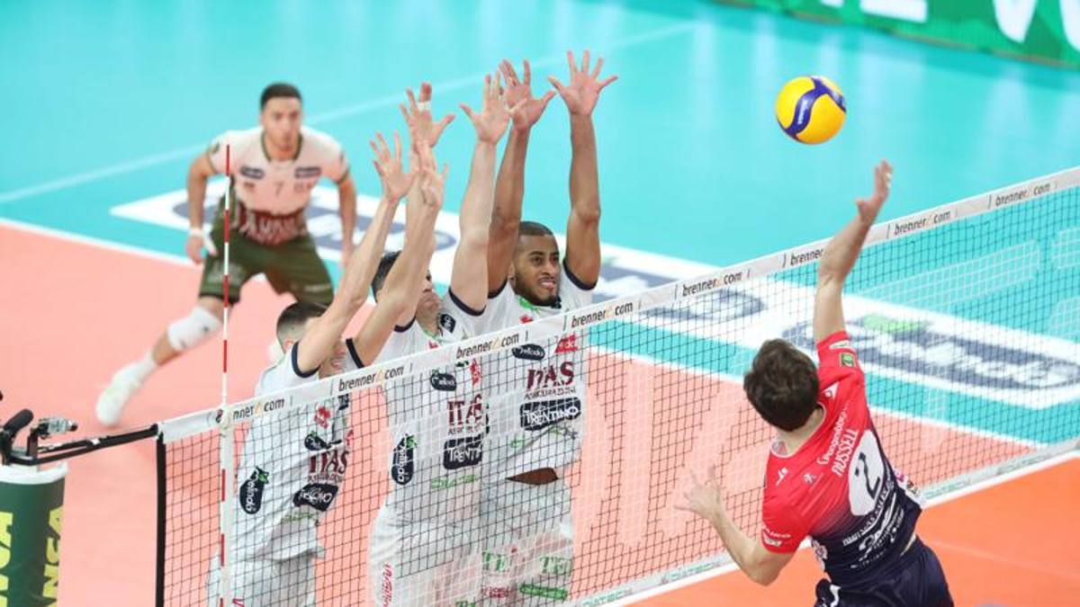 Superlega, Settebello Trento schianta Piacenza