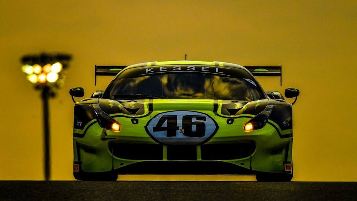 Rossi risale sulla Ferrari per la 12 Ore del Golfo: con lui Uccio e Luca Marini