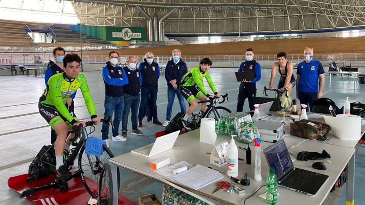 C.t. Cassani e l’Italia del futuro: test a Montichiari per 129 juniores e under 23