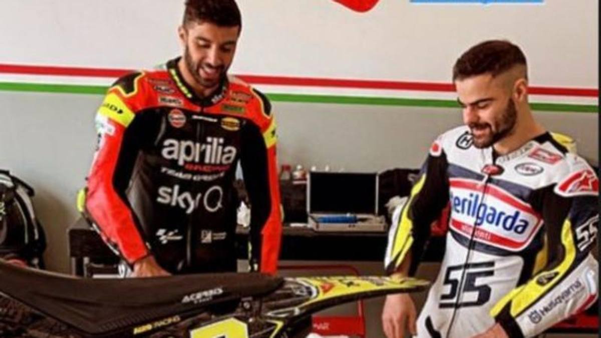 Iannone torna in sella su una Supermotard: “So ancora cambiare le marce..“