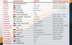 Campionato Mxgp 2022 Calendario
