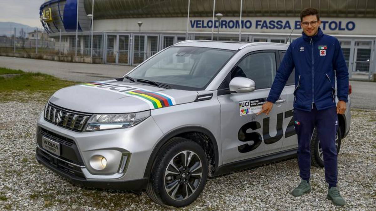 Una Suzuki Vitara iridata per Top Ganna