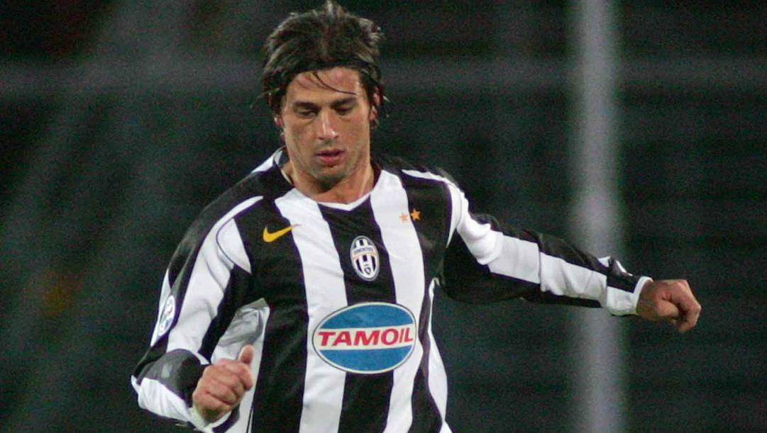 Alessio Tacchinardi, oggi 45 anni, alla Juventus dal 1994 al 2005. Lapresse 