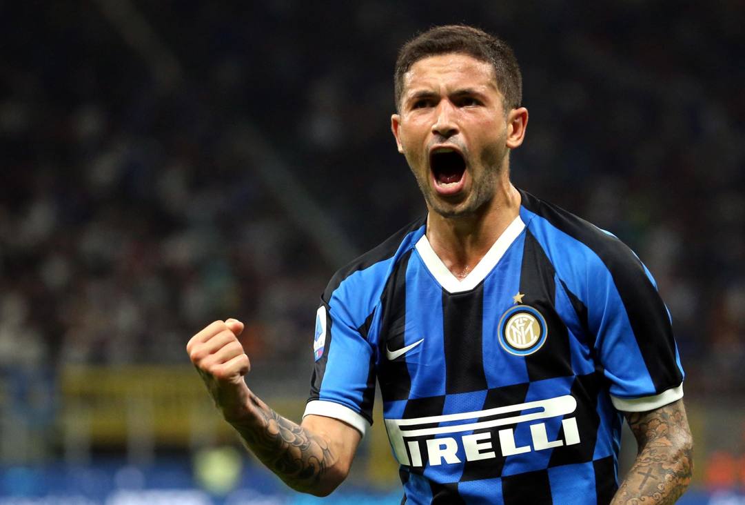Stefano Sensi (25 anni, centrocampista anche della Nazionale), seconda stagione all'Inter. ANSA 