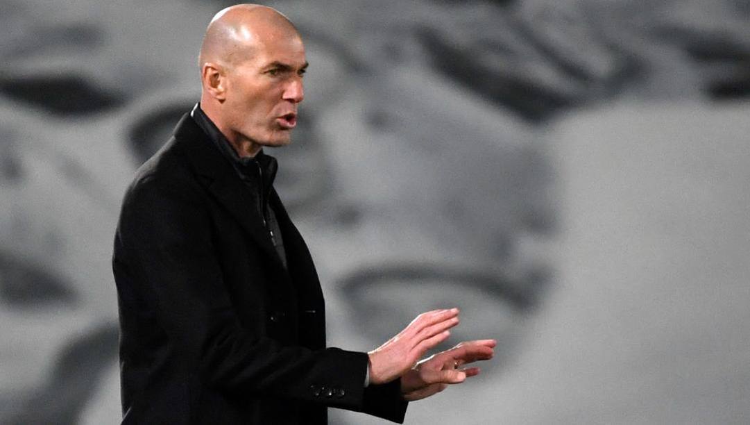 Zinedine Zidane, 48 anni. Afp 