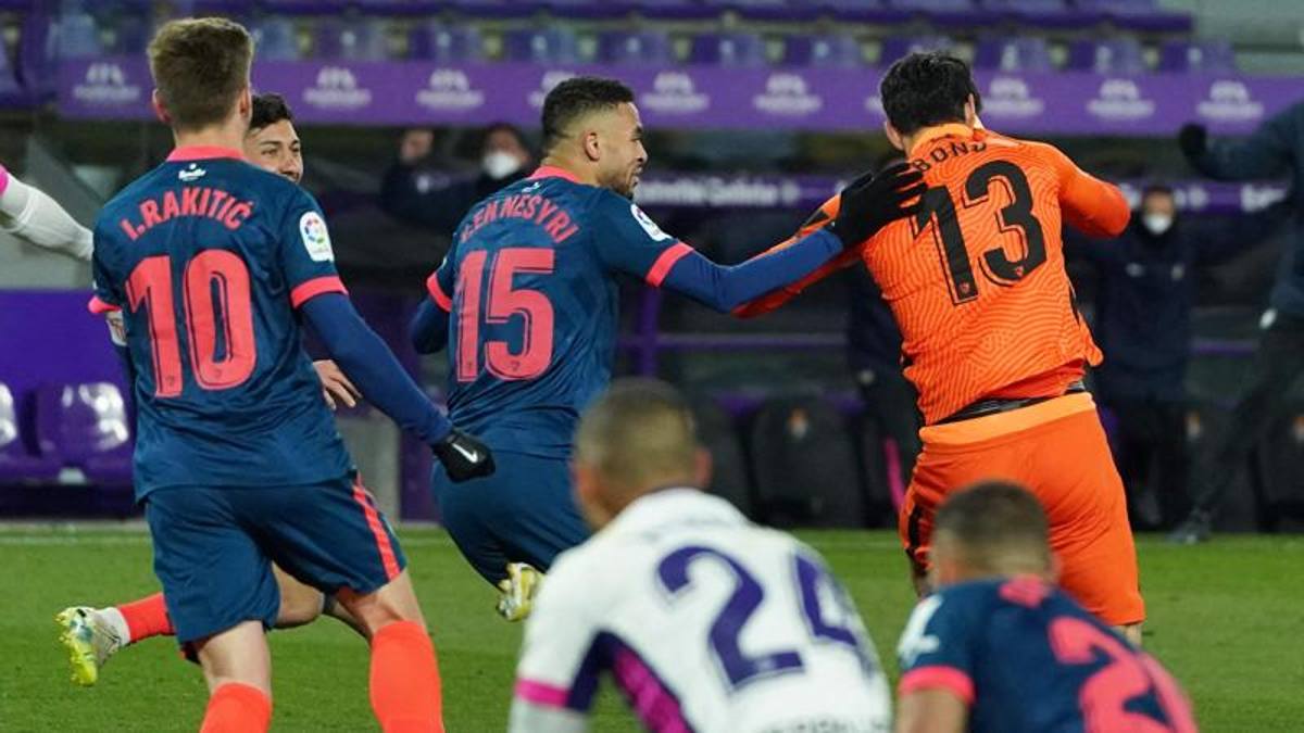 Liga, Valladolid-Sevilla: Gomez’s team draws with goalkeeper Bono