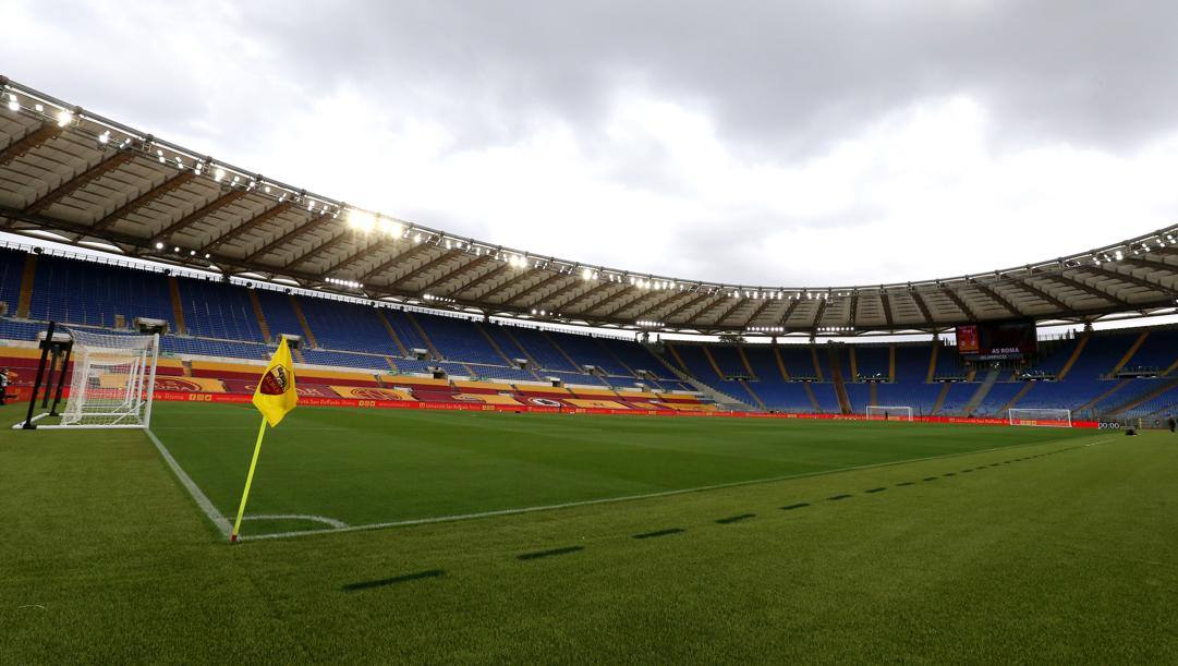 Lo stadio Olimpico di Roma ospiterà 4 partite dell'Europeo. Getty 