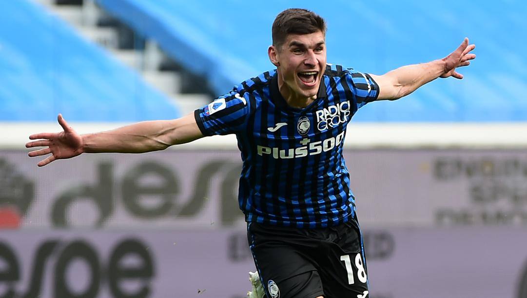 Ruslan Malinovskyi, 27 anni, seconda stagione all'Atalanta. Getty 