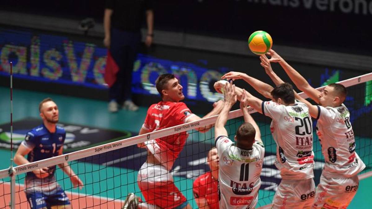 Volleyball – Trento defeated, Italy fails an encore: the men’s Champions go to Poland