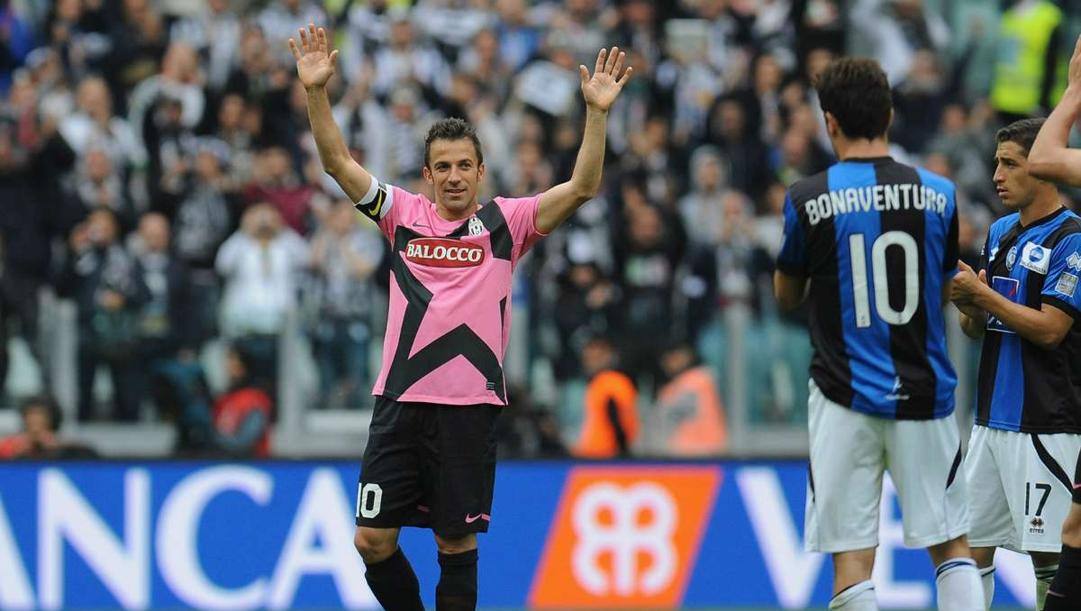 Alessandro Del Piero nel giorno dell'addio alla Juve 