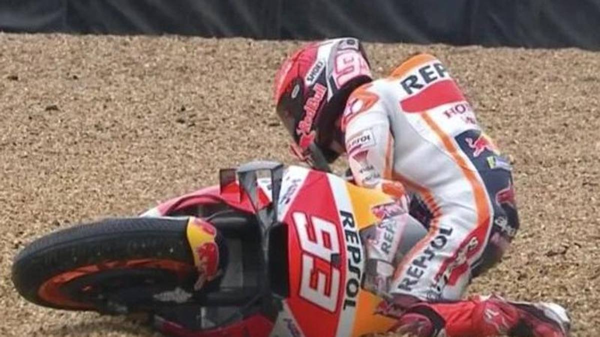 Marc Marquez: “La seconda caduta perché pensavo ad altro. Occasione persa“