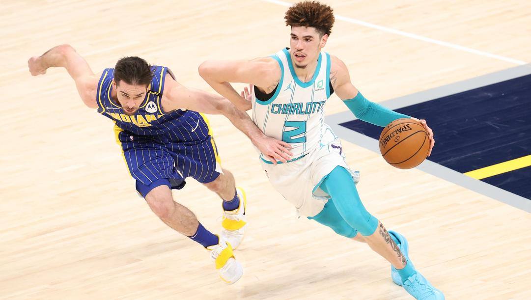 LaMelo Ball, 20 anni, favorito per il premio di rookie dell'anno. Afp 