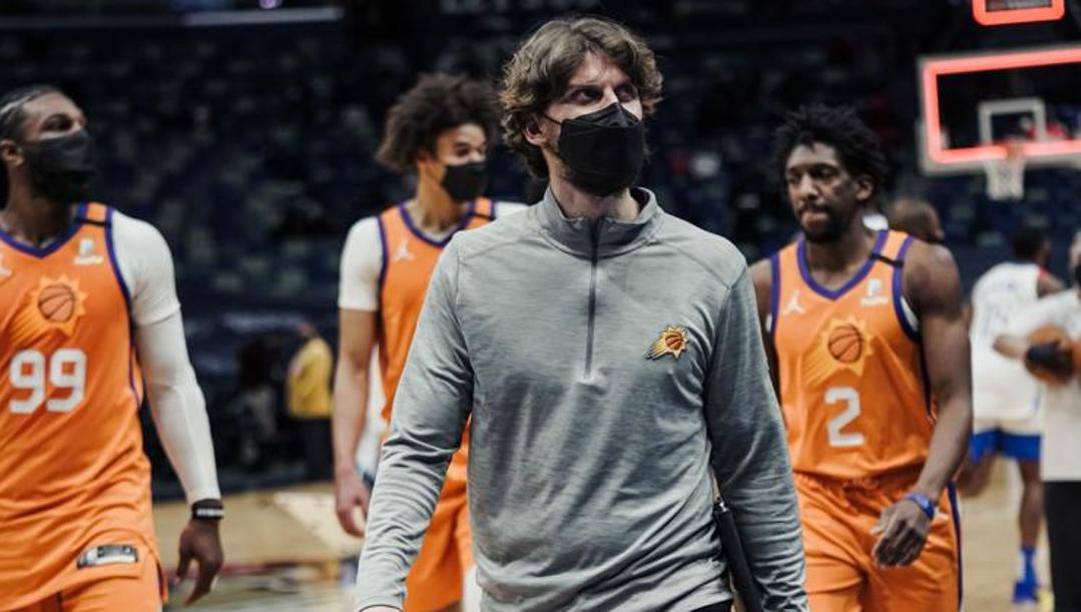 Riccardo Fois, 34 anni, è alla seconda stagione da Player Development Coach dei Phoenix Suns 