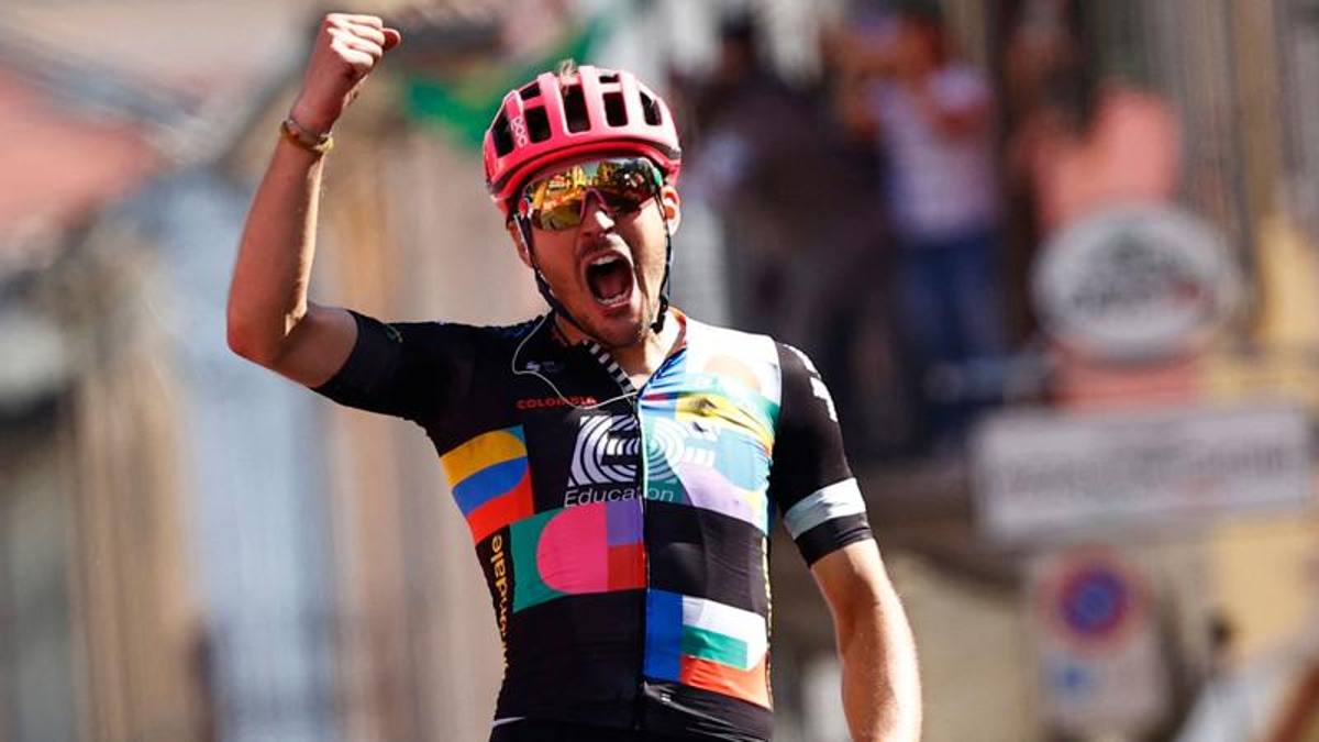Bettiol devastante in salita, che vittoria a Stradella. Niente scossoni in classifica