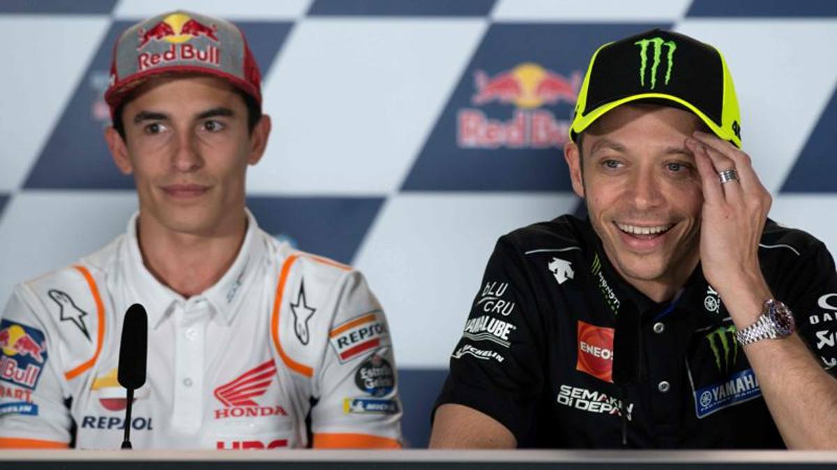 Marquez: “Rossi è ammirevole. Ma io non correrei per il 15° posto”