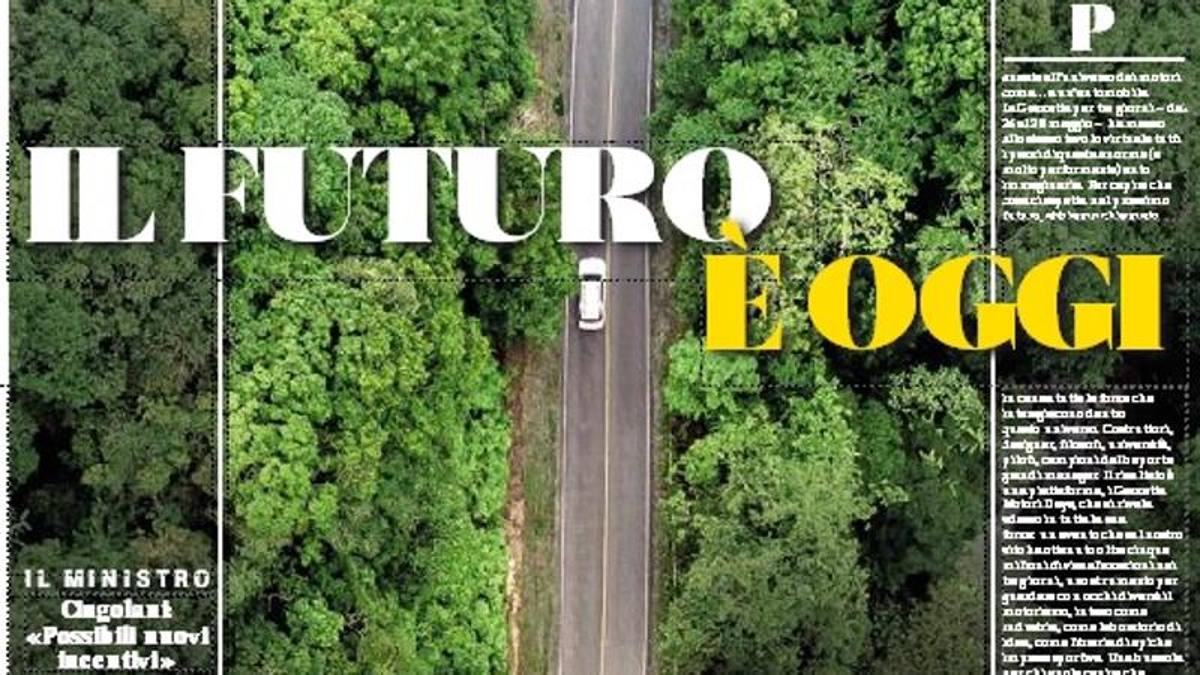 Il futuro della mobilità. Domani in regalo con Gazzetta lo speciale sui motori