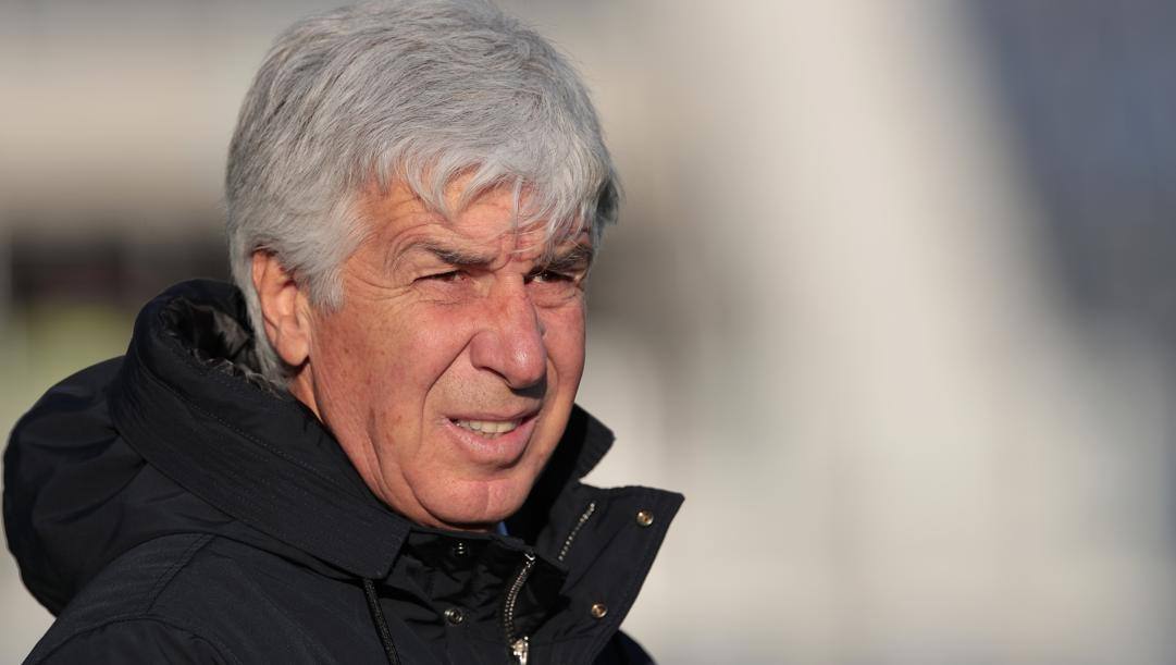  Gian Piero  Gasperini, allenatore dell'Atalanta. Lapresse 