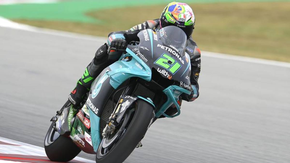 MotoGP Catalonia: Morbidelli flies in FP3, Quartararo 2nd.  Rossi in Q2 by a whisker