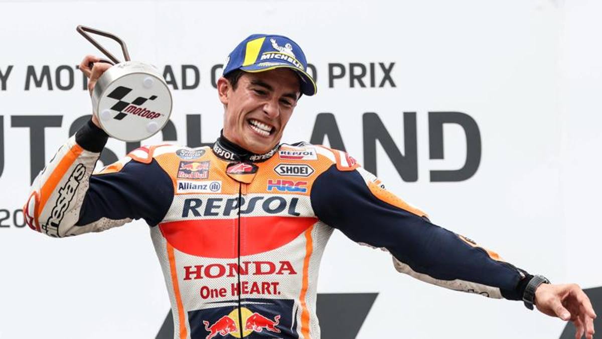 Marquez si commuove: “Uno dei momenti più grandi della mia carriera“
