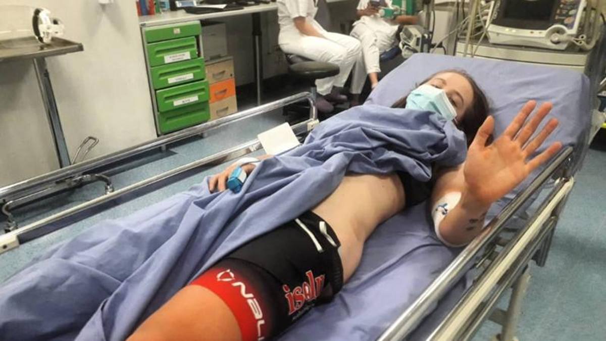 Ancora un incidente in allenamento: Baroni investita da una moto