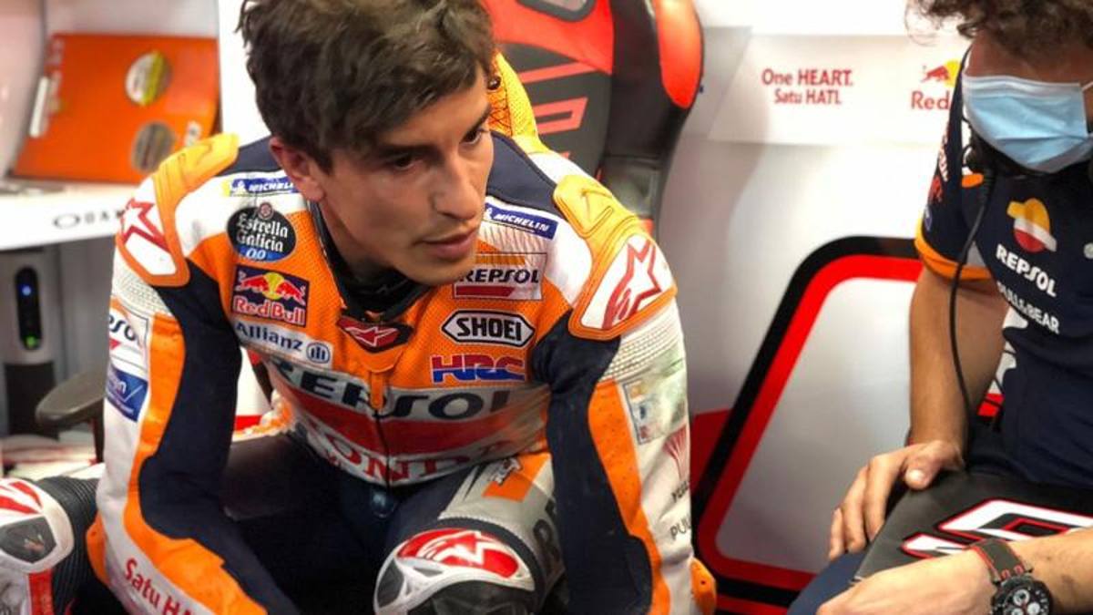 Marquez dopo lo spavento: “Troppe cadute per Honda, trovare una soluzione“