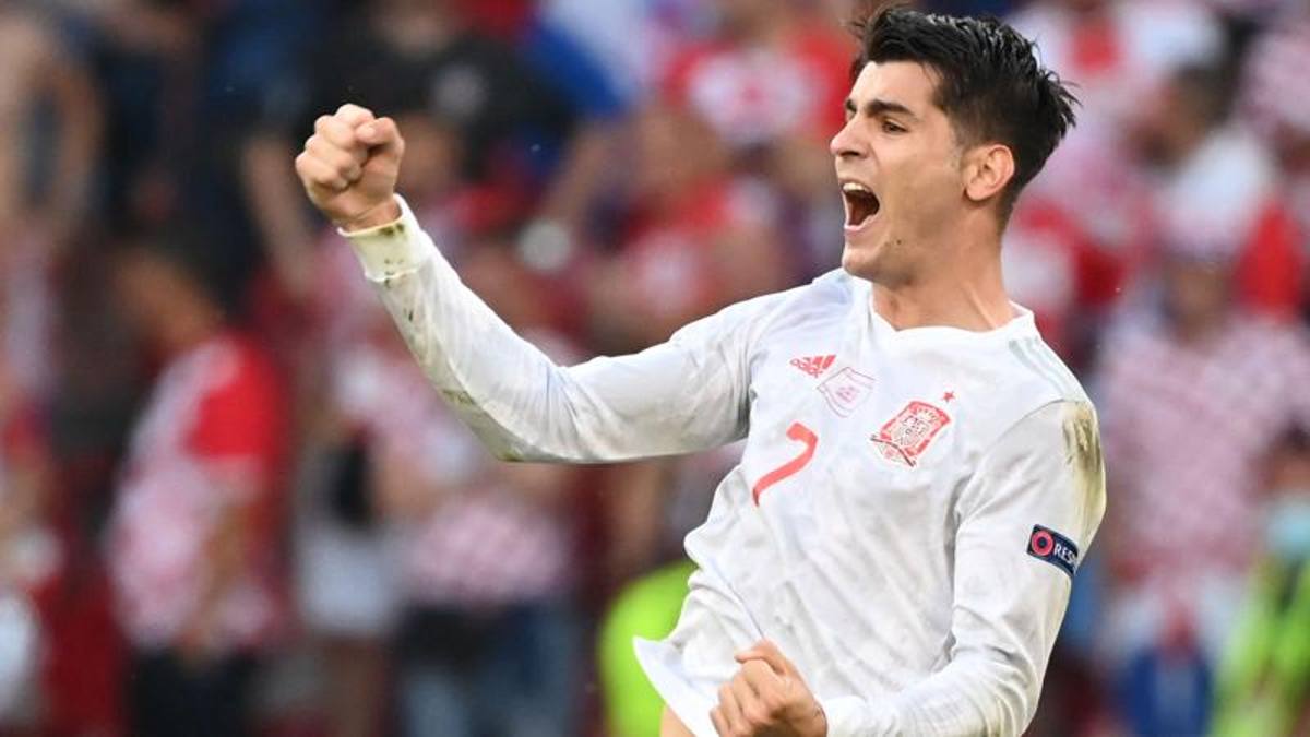 Los europeos, España y Croacia 5-3 con el protagonista Morata Los europeos, España y Croacia 5-3 con el protagonista Morata