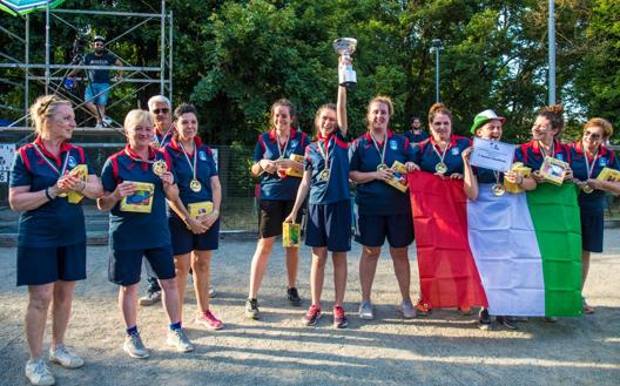 Le necampionesse italiane di petanque 