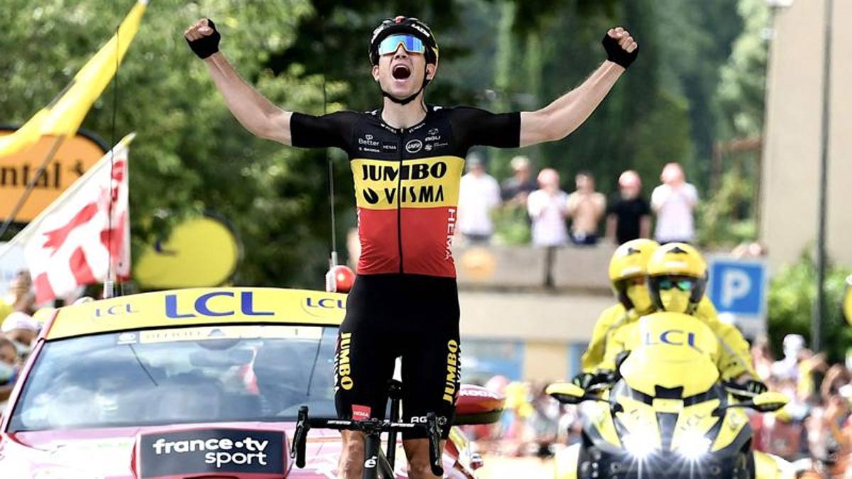 Tour de France: capolavoro di Van Aert sul Mont Ventoux