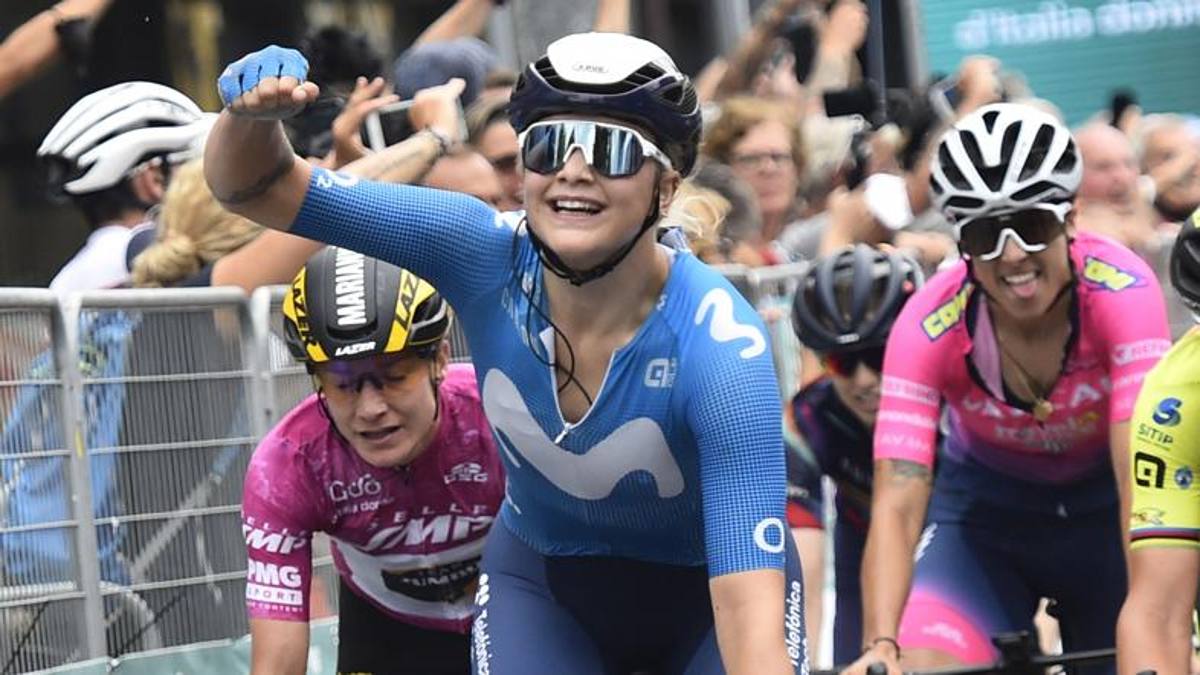 Giro Donne: la Jørgensen prima sul traguardo a Colico, sua la sesta tappa