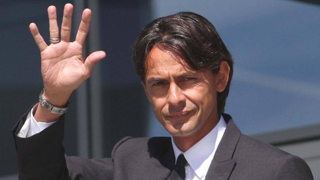 Filippo Inzaghi (45 anni), neo allenatore del Brescia in Serie B. ANSA 