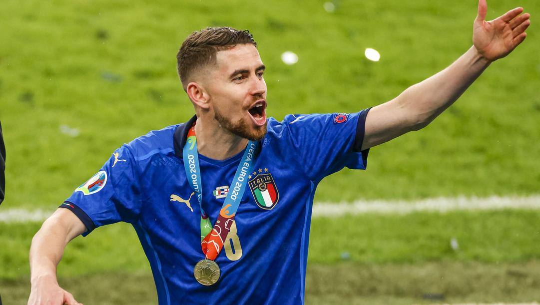 Jorginho, 'mente' dell'Italia. LaPresse 