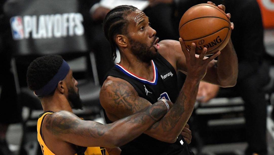 Kawhi Leonard, 30 anni, ai Clippers dal 2019. Ap 