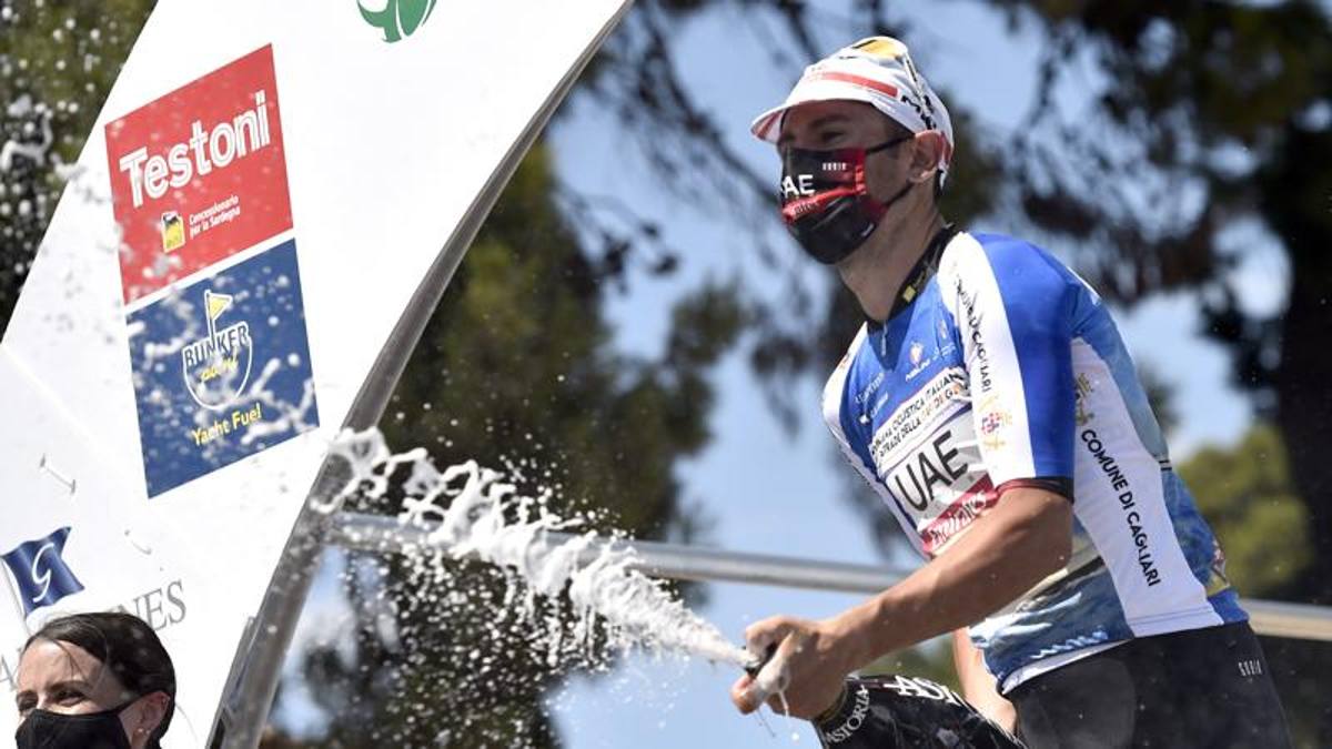 In Sardegna fa festa Ulissi, Ackermann imbattibile in volata