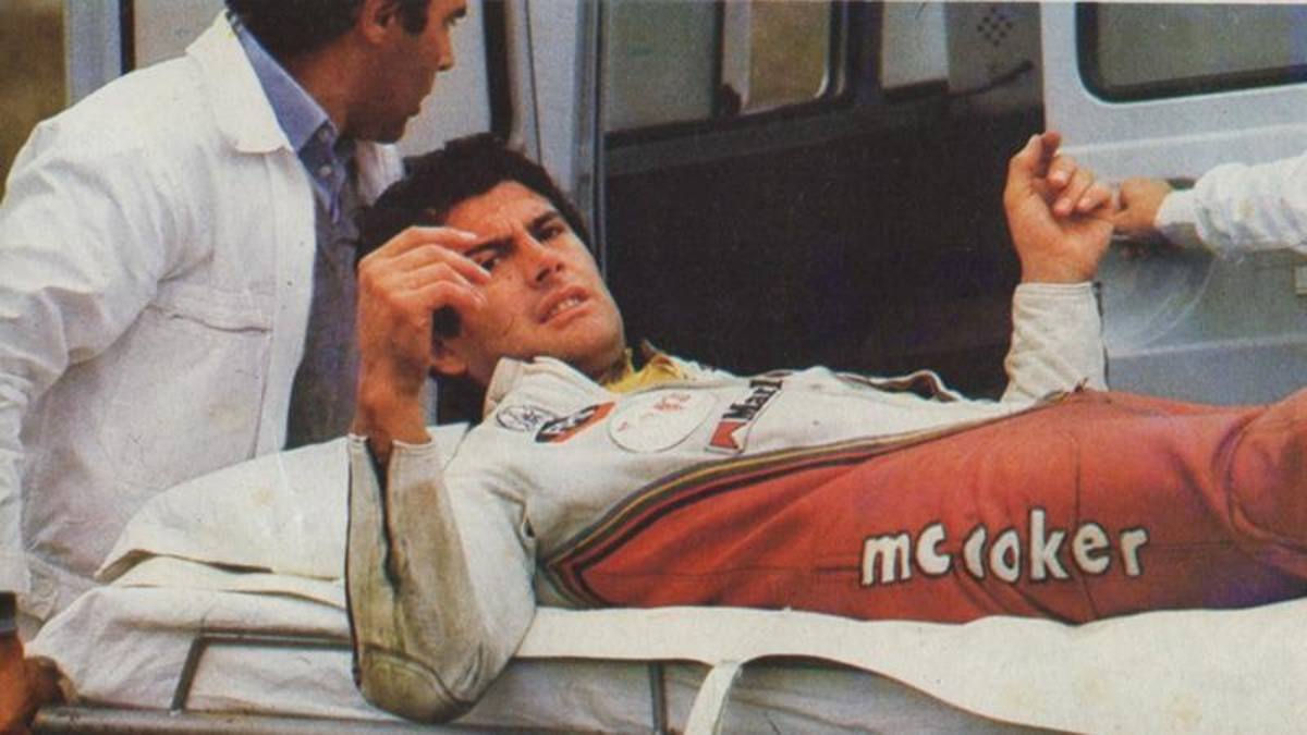 Giacomo Agostini e quella caduta con cui disse addio al Mondiale 500 nel '74
