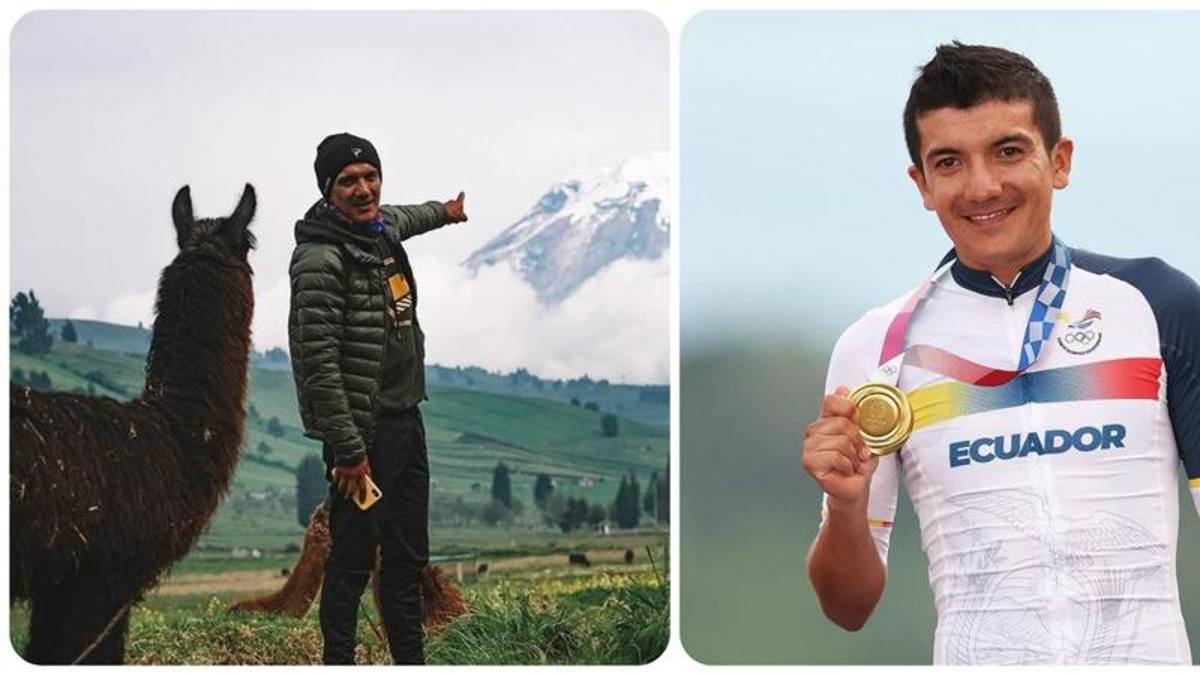 Vulcani scalati e trekking sulle Ande: l’allenamento del campione olimpico Carapaz