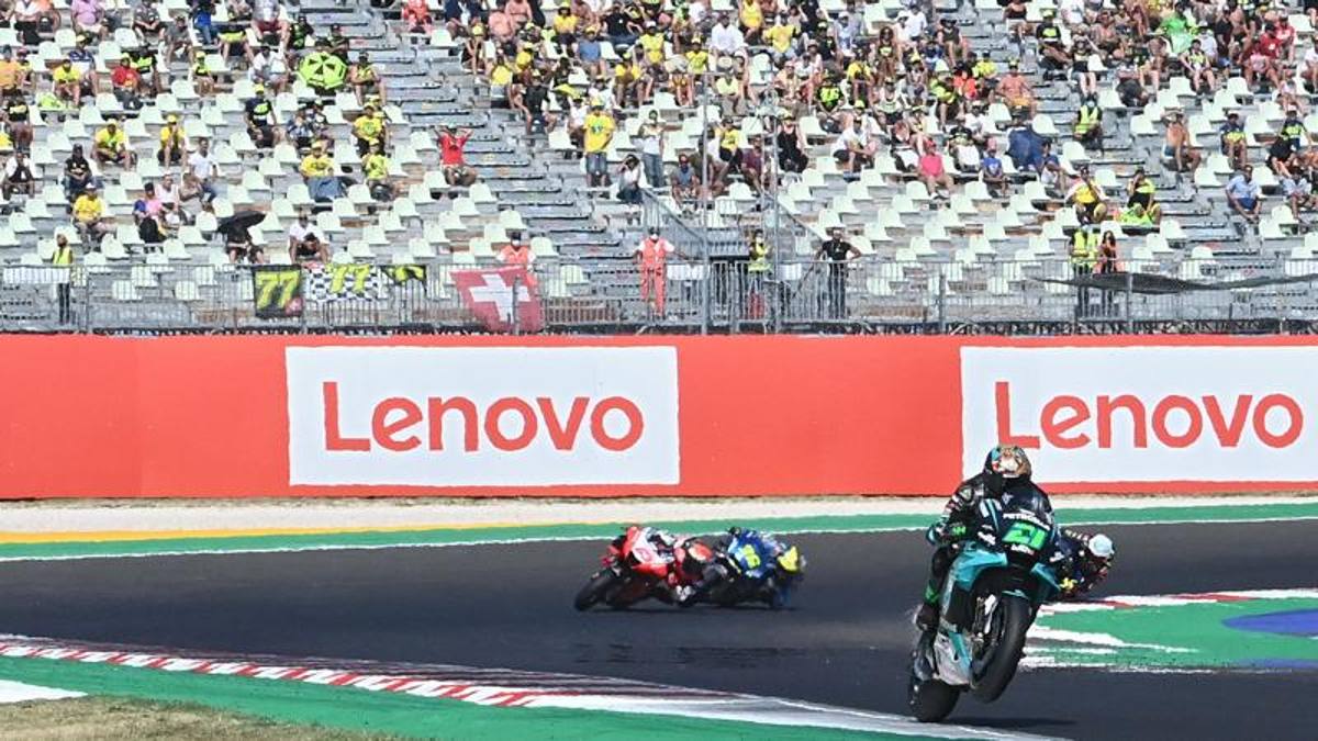 La MotoGP a Misano apre le porte: attesi 23.000 spettatori (solo green pass)