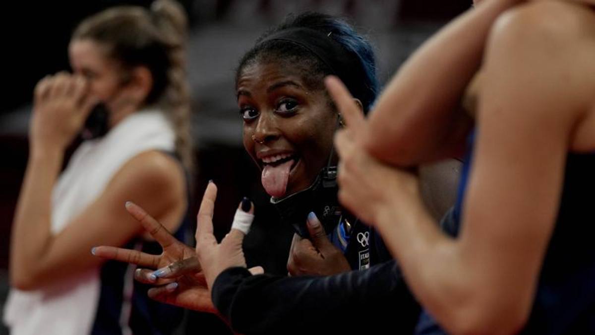Capitan Sylla, la monella dell’Italvolley: “Col sorriso faremo strada“