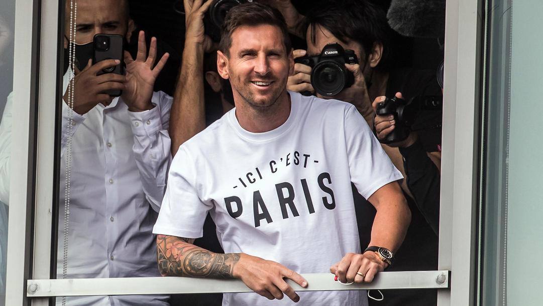 Leo Messi, 34 anni. Epa 