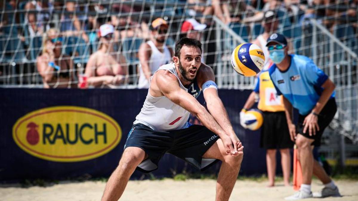 La corsa di Lupo-Nicolai si ferma contro gli olimpionici Mol-Sorum