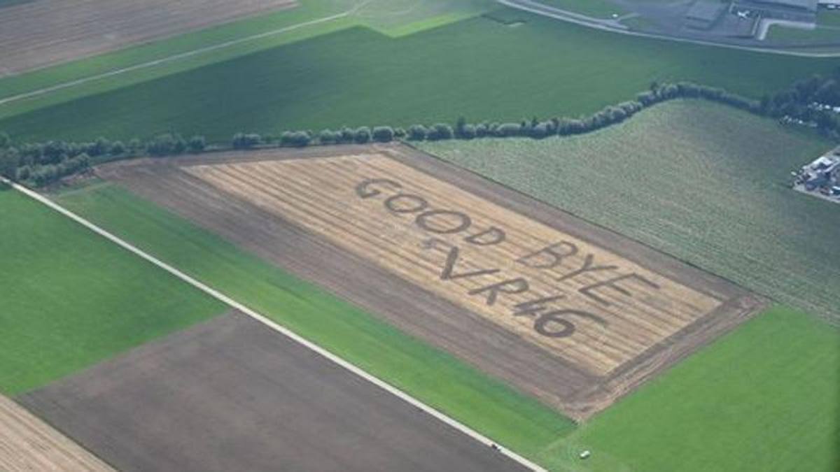 “Goodbye Valentino“: dai campi di grano, il saluto di un austriaco a Rossi