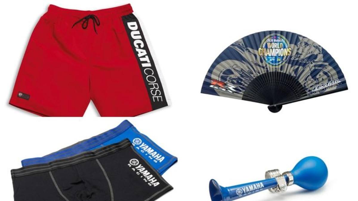 Dall’intimo Yamaha ai costumi Ducati: i prodotti più strani della MotoGP
