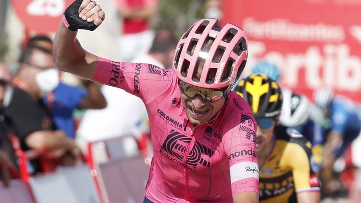 Vuelta, Cort beffa il nostro Bagioli. Eiking resta leader